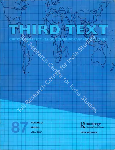 Rasheed Araeen (Editor), Third Text, 2007, Journal
