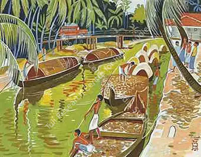 Shiavax Chavda (Artist), Untitled, 1954, Painting
