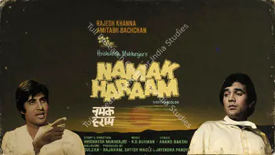Studio Canal (Art Studio), Namak Haraam, 1973, Showcard