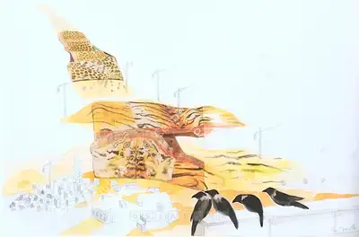 Jagannath Panda (Artist), Untitled, 2005, Graphic Art