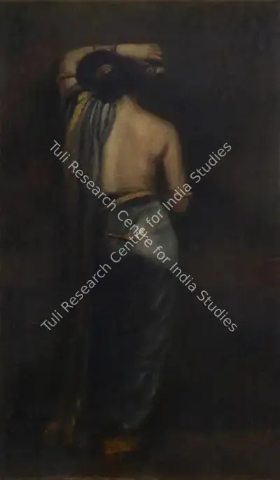 Mazumdar, Hemendranath (Artist). Untitled, n.d. | Painting, Sa.Mum/13.07.21, 2021 · Saffronart