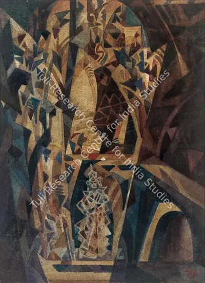 Gaganendranath Tagore (Artist), Untitled, 1925, Painting