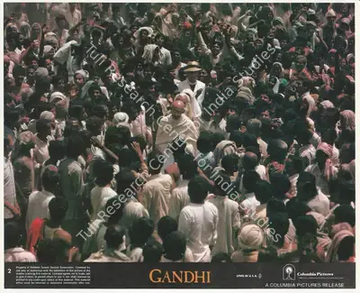 Ronnie Taylor (Cinematographer), Gandhi, 1982, Lobby Card