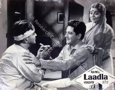 D. Rajagopal (Cinematographer), Laadla, 1966, Lobby Card