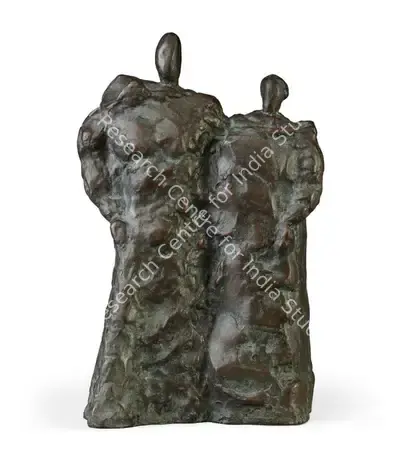 Prodosh Dasgupta (Artist), Untitled (Aristocrats), 1990, Sculpture