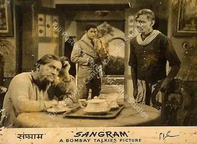 Gyan Mukherjee (Director), Sangram, 1950, Lobby Card