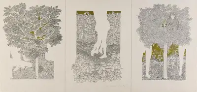 A. Ramachandran (Artist), Untitled, 1978, Graphic Art