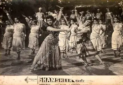 Babubhai Mistri (Director), Shamsheer, 1967, Lobby Card