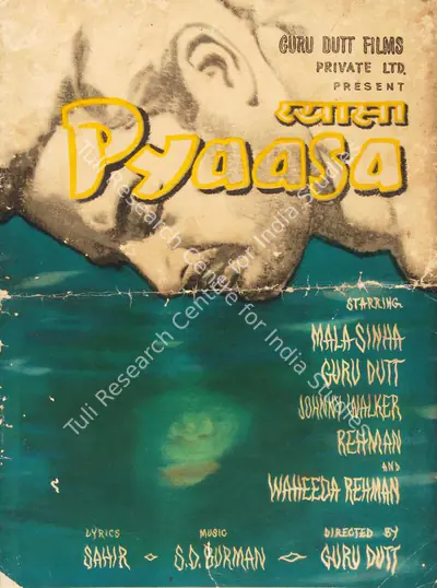 Guru Dutt (Producer), Pyaasa, 1957, Song-Synopsis Booklet
