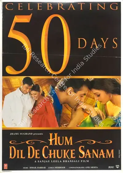 Jhamu Sughand (Producer), Hum Dil De Chuke Sanam, 1999, Full Sheet Poster