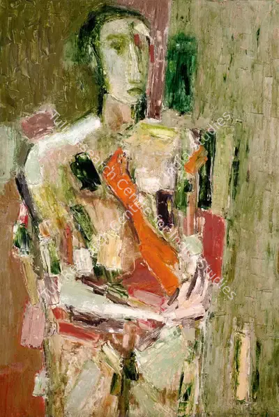 Tyeb Mehta (Artist), Untitled, 1959, Painting