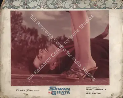 V.Gopi Krishna (Cinematographer), Sawan Ki Ghata, 1966, Photographic Still Mounted on Lobby Card