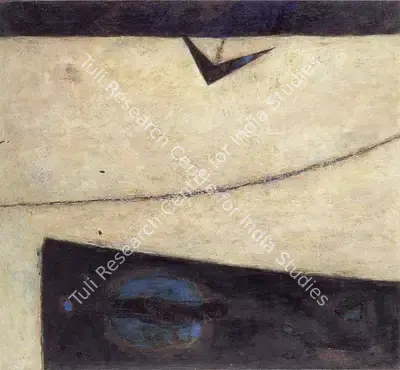 K.K. Hebbar (Artist), Search, 1972, Painting