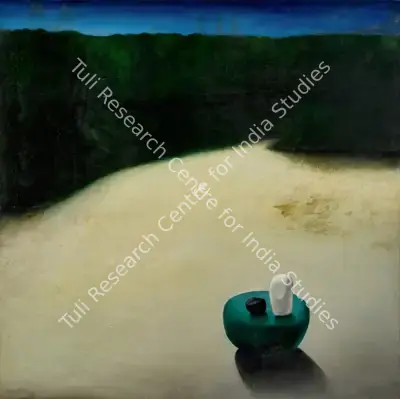 Paramjit Singh (Artist), Near the Woods, 1970, Painting