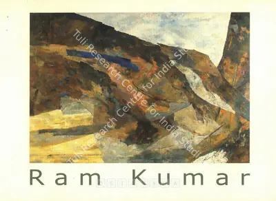 Ramkumar (Artist), Ram Kumar, 2002, Solo Exhibition Invitation