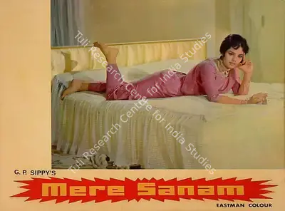 K. Vaikunth (Cinematographer), Mere Sanam, 1965, Lobby Card