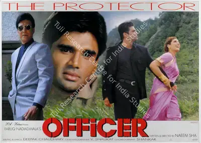 Faruq Nadiadwala (Producer), Officer, 2001, Lobby Card