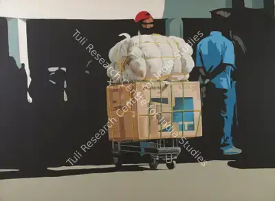 Subodh Gupta (Artist), Sat Samunder Par (9), 2004, Painting