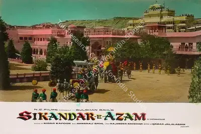 Rajendra Malone (Cinematographer), Sikandar E Azam, 1965, Lobby Card