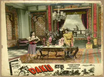 Aspi (Director), Daku, 1955, Lobby Card