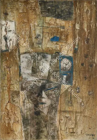 Ramkumar (Artist), Untitled, 1961, Painting