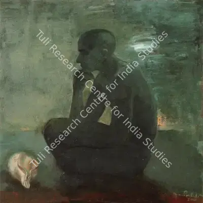 Anupam Sud (Artist), The Conch, 2000, Painting