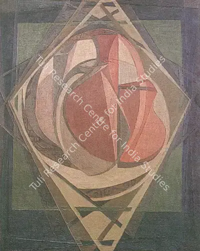 Jehangir Sabavala (Artist), Jugs in Consonance, 1959, Painting