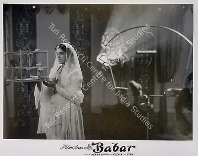 Vasant Beltangdi (Cinematographer), Babar, 1960, Lobby Card
