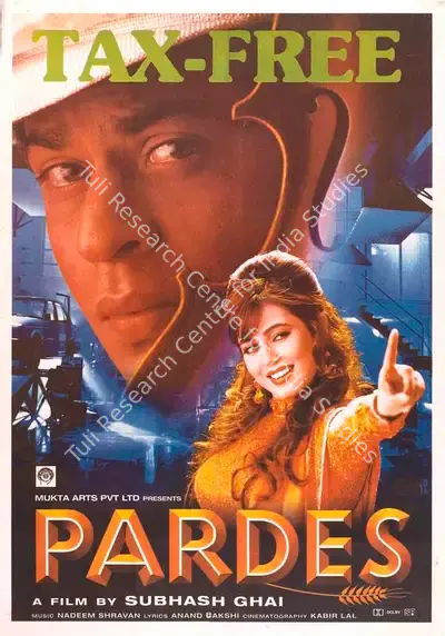 Subhash Ghai (Producer), Pardes, 1997, Full Sheet Poster