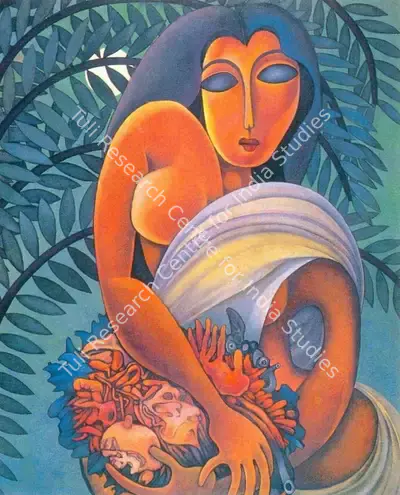 Prokash Karmakar (Artist), Untitled, Painting
