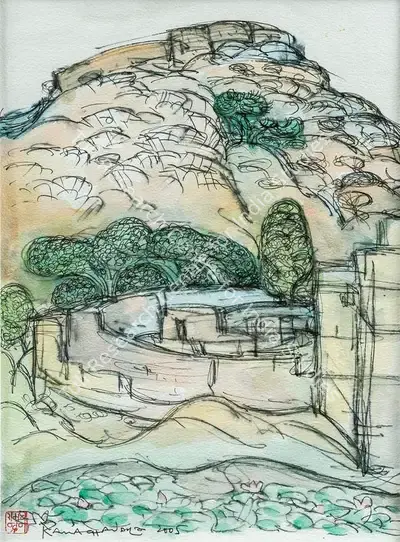 A. Ramachandran (Artist), Untitled, 2005, Painting