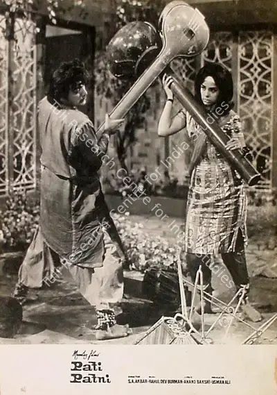 Usman Ali (Producer), Pati Patni, 1966, Lobby Card