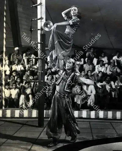 Anant Wadadeker (Cinematographer), Circus Queen, 1959, Photographic Still