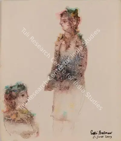 Sakti Burman (Artist), Untitled, 2003, Painting