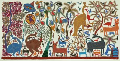 Bhuri Bai (Artist), Untitled, 2025, Painting
