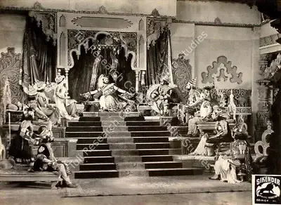 Y.D. Sarpotdar (Cinematographer), Sikandar, 1941, Lobby Card