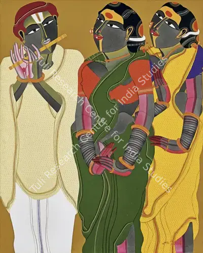 Thota Vaikuntam (Artist), Krishna, 2011, Painting