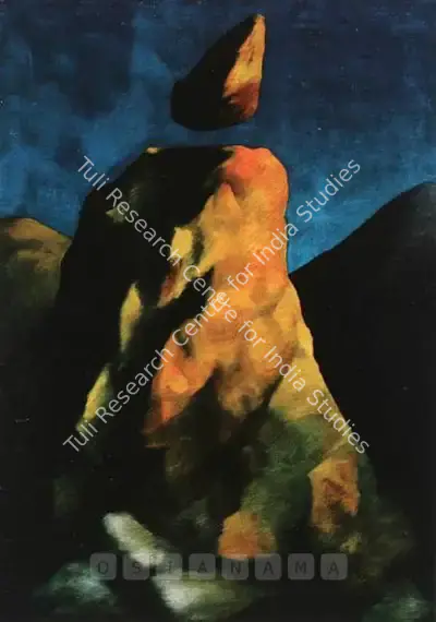 Paramjit Singh (Artist), Landscape, 1973, Painting