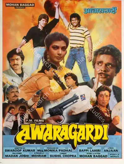 Monika Padhal (Producer), Awaragardi, 1990, Song-Synopsis Booklet