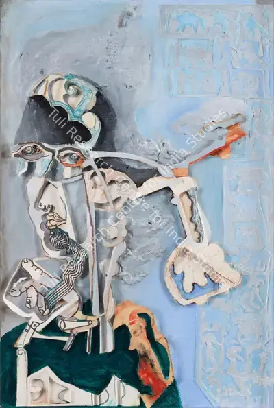 Samant, Mohan (Artist). Magician, 1984 | Painting, So.NeY/26.03.26, 2026 · Sotheby's