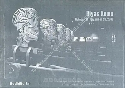 Riyas Komu (Artist), Riyas Komu, 2008, Solo Exhibition Invitation