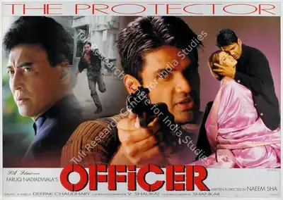 Faruq Nadiadwala (Producer), Officer, 2001, Lobby Card