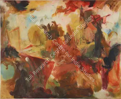 Sheela Gowda (Artist), Untitled, 1989, Painting