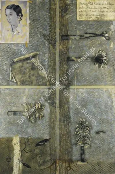 Atul Dodiya (Artist), Paper Tree, 1984, Painting