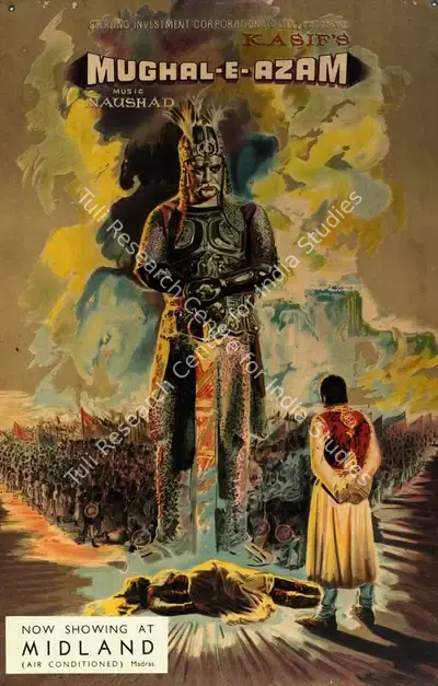 K. Asif (Producer), Mughal E Azam, 1960, Showcard