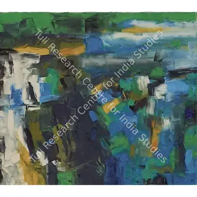 K.M. Adimoolam (Artist), Untitled, 1998, Painting