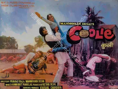 Peter Pereira (Cinematographer), Coolie, 1983, Lobby Card