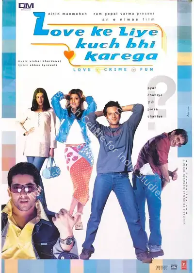 Nitin Mahmohan (Producer), Love Ke Liye Kuch Bhi Karega, 2001, Full Sheet Poster