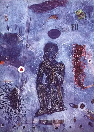 Amitava Das (Artist), Amitava Das, 1997, Solo Exhibition Invitation