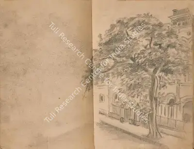 Ganesh Pyne (Artist), A Sketchbook, 1955, Drawing